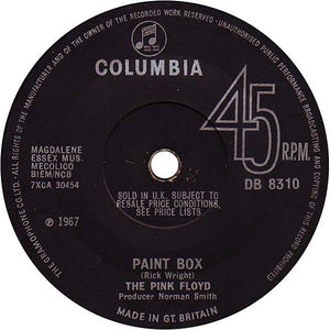 The Pink Floyd* : Apples And Oranges (7", Single, Mono, Sol)