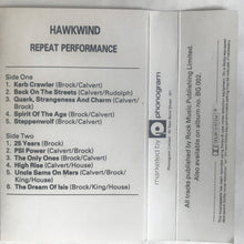 Load image into Gallery viewer, Hawkwind : Repeat Performance (Cass, Album, Comp)

