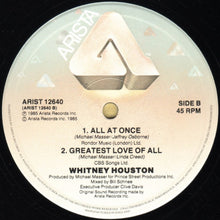 Load image into Gallery viewer, Whitney Houston : Saving All My Love For You (12", Single)
