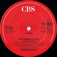 Load image into Gallery viewer, Jennifer Rush : The Power Of Love (Extended Remix) (12", Maxi)
