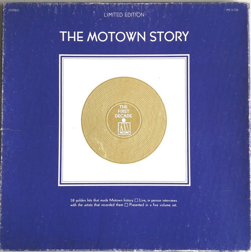 Various : The Motown Story (5xLP, Comp + Box, RP)