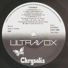 Load image into Gallery viewer, Ultravox : Vienna (LP, Album)
