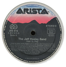 Load image into Gallery viewer, The Jeff Healey Band : Hell To Pay (LP, Album)
