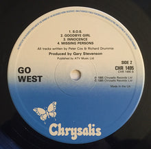 Load image into Gallery viewer, Go West : Go West (LP, Album, RE)
