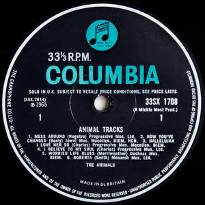 The Animals : Animal Tracks (LP, Album, Mono, RP)