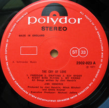 Load image into Gallery viewer, Jimi Hendrix : The Cry Of Love (LP, Album, RE, Gat)
