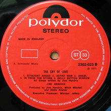 Load image into Gallery viewer, Jimi Hendrix : The Cry Of Love (LP, Album, RE, Gat)
