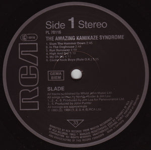Slade : The Amazing Kamikaze Syndrome (LP, Album)
