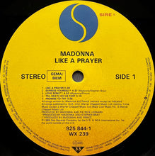 Load image into Gallery viewer, Madonna : Like A Prayer (LP, Album, RSA)
