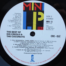 Load image into Gallery viewer, Kid Creole And The Coconuts : Cre~Olé - The Best Of Kid Creole And The Coconuts (LP, Comp)
