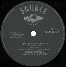 Load image into Gallery viewer, Chuck Brown &amp; The Soul Searchers : Bustin' Loose (Parts 1 &amp; 2) (12", Single)
