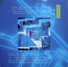 Load image into Gallery viewer, Giorgio Moroder With Philip Oakey : Together In Electric Dreams (Extended) (12&quot;, Single)
