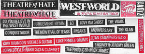 Theatre Of Hate : Westworld (Cass, Album)