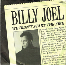 Load image into Gallery viewer, Billy Joel : We Didn't Start The Fire (7", Single, Mat)
