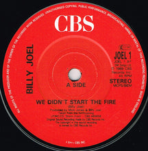 Load image into Gallery viewer, Billy Joel : We Didn't Start The Fire (7", Single, Mat)
