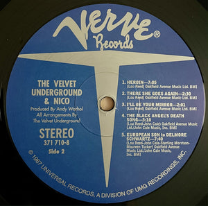 The Velvet Underground & Nico (3) : The Velvet Underground & Nico (LP, Album, RE, RM, 45t)