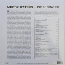 Load image into Gallery viewer, Muddy Waters : Folk Singer (LP, Album, RE, 180)
