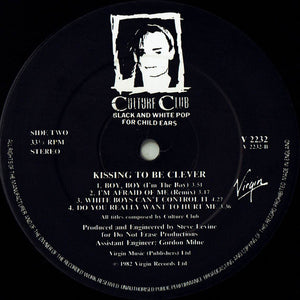 Culture Club : Kissing To Be Clever (LP, Album, CBS)
