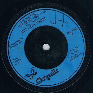 Stiff Little Fingers : Straw Dogs (7", Single, Com)