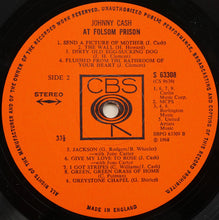 Load image into Gallery viewer, Johnny Cash : At Folsom Prison (LP, Album)
