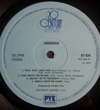 Load image into Gallery viewer, Ambrosia (2) : Ambrosia (LP, Album)

