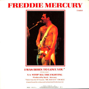 Freddie Mercury : I Was Born To Love You (12", Single)