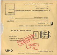 Load image into Gallery viewer, UB40 : The Earth Dies Screaming / Dream A Lie (7", Single)
