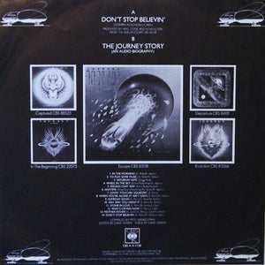 Journey : Don't Stop Believin' / The Journey Story (An Audio Biography) (12", Pic)