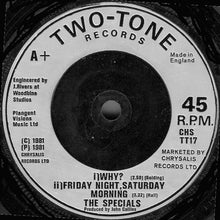 Load image into Gallery viewer, The Specials : Ghost Town (7&quot;, Single, Sil)
