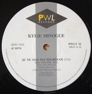 Kylie Minogue : Je Ne Sais Pas Pourquoi & Made In Heaven (12", Single)