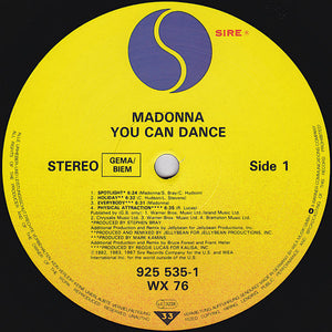 Madonna : You Can Dance (LP, Comp, Mixed, Obi)