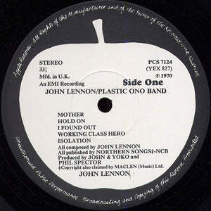 John Lennon / Plastic Ono Band* : John Lennon / Plastic Ono Band (LP, Album)
