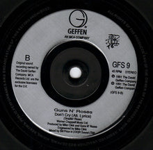 Load image into Gallery viewer, Guns N&#39; Roses : Don&#39;t Cry (7&quot;, Single, Sil)
