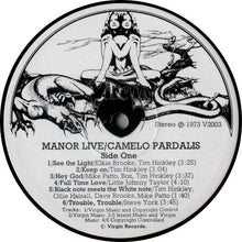 Load image into Gallery viewer, Steve York&#39;s Camelo Pardalis : Manor Live (LP, Album)

