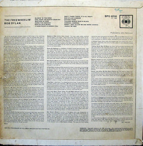 Bob Dylan : The Freewheelin' Bob Dylan (LP, Album, Mono, RP)