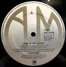 Load image into Gallery viewer, Supertramp : Crime Of The Century (LP, Album)
