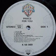 Load image into Gallery viewer, Prince : For You (LP, Album, RE)
