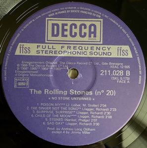 The Rolling Stones : No Stone Unturned (LP, Comp, RE)