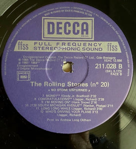 The Rolling Stones : No Stone Unturned (LP, Comp, RE)