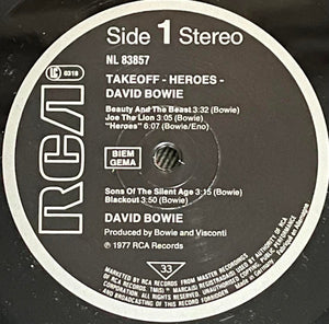 David Bowie : "Heroes" (LP, Album, RE, RP)