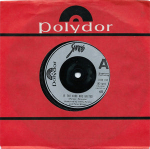 Sham 69 : If The Kids Are United (7", Single, Pla)