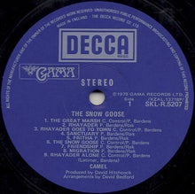 Load image into Gallery viewer, Camel : The Snow Goose (LP, Album, Lam)

