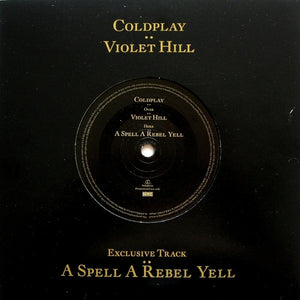 Coldplay : Violet Hill (7", Single, Promo)