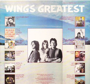 Wings (2) : Wings Greatest (LP, Comp)