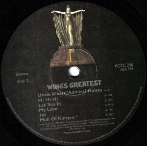 Wings (2) : Wings Greatest (LP, Comp)