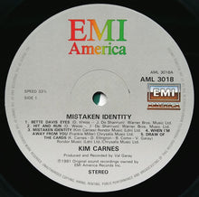 Load image into Gallery viewer, Kim Carnes : Mistaken Identity (LP, Album)
