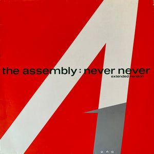 The Assembly : Never Never (Extended Version) (12", Single)
