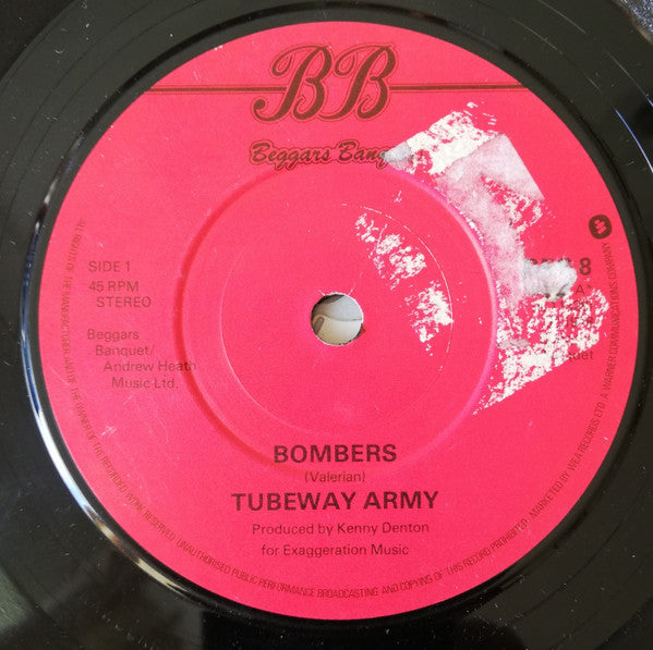 Tubeway Army : That's Too Bad / Bombers (2x7