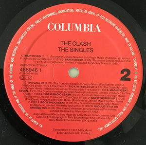 The Clash : The Singles (LP, Comp)