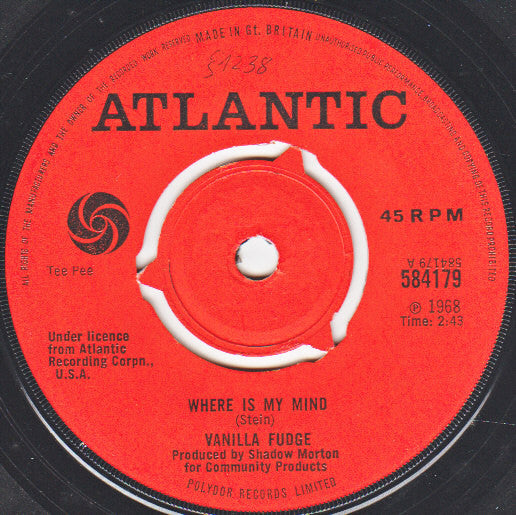 Vanilla Fudge : Where Is My Mind (7